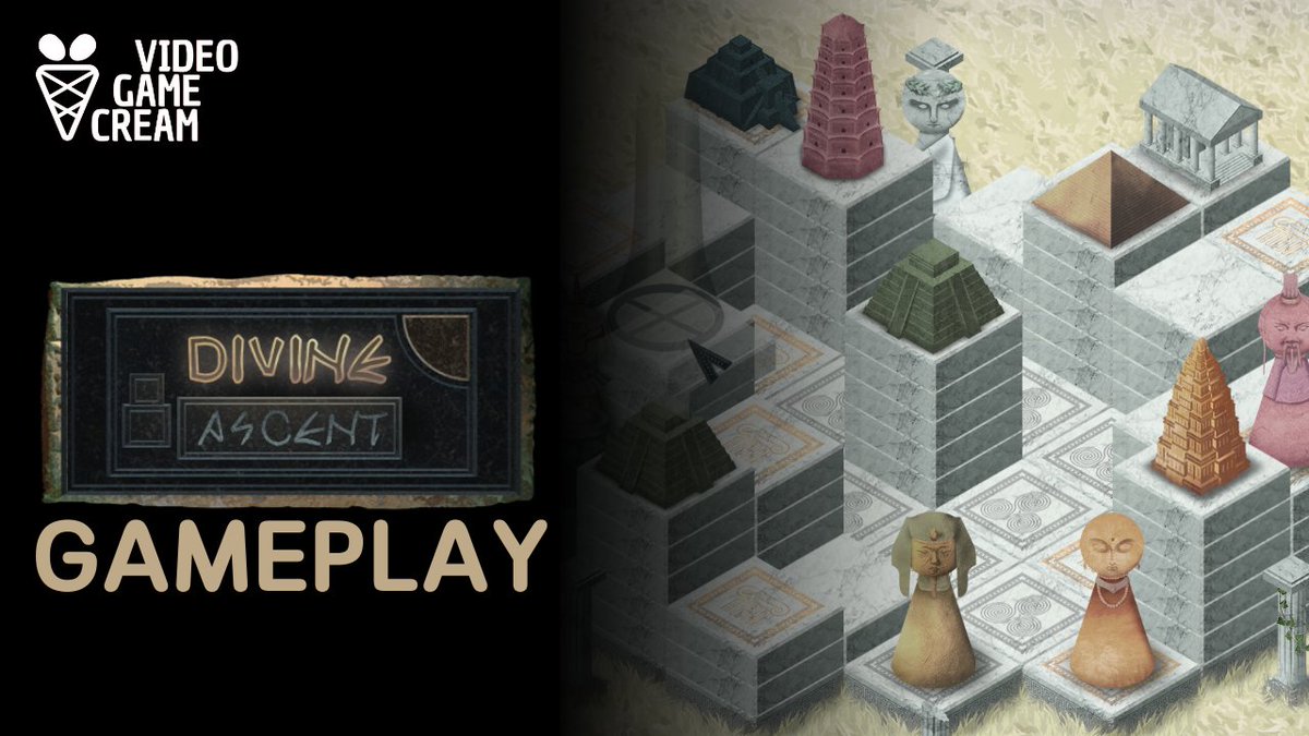We played Divine Ascent! is a strategy-puzzle game with simple but original and addictive rules. Ancient civilizations compete to be the first to reach the sky! Checked our gameplay! <a href="/AbsorbReality/">Absorb Reality</a> youtu.be/065Jc6Ii2xc