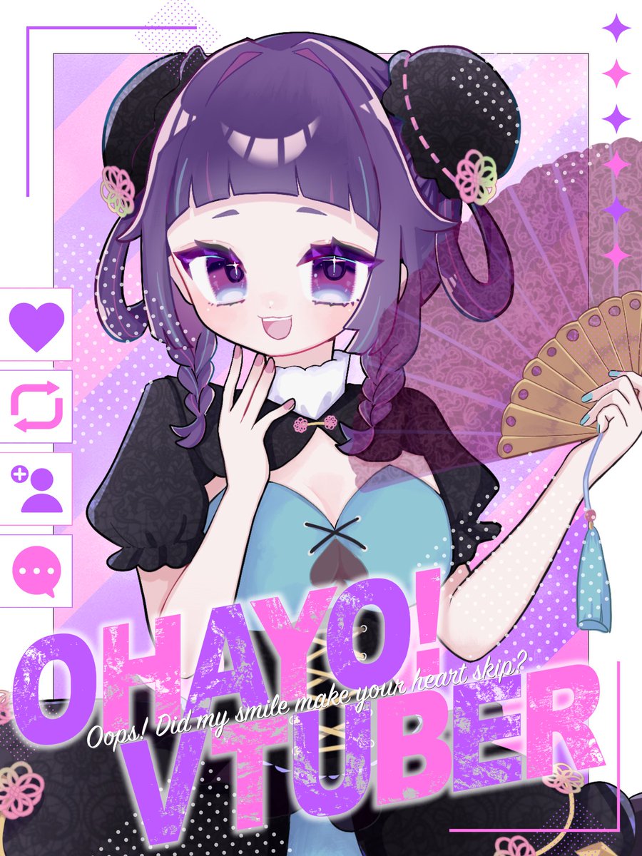 ⟡.·  #おはようＶライバー  ⟡.·

おぱよ〜☀️
新ビジュもかわよでしょ？
今回も自分で仕立てましたよっと✍️
化粧も変えてみたの💄💗✨

今週ガチイベなので毎日8時間くらい配信する気持ちです❕
今日もがんばるぞ💪✨️

#IRIAMライバーさんと繋がりたい