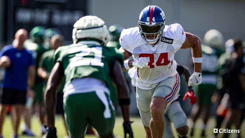 Here's what I saw from the practice field today at the <a href="/Giants/">New York Giants</a> joint practice against the Jets.

📰nygnt.co/Pr812
