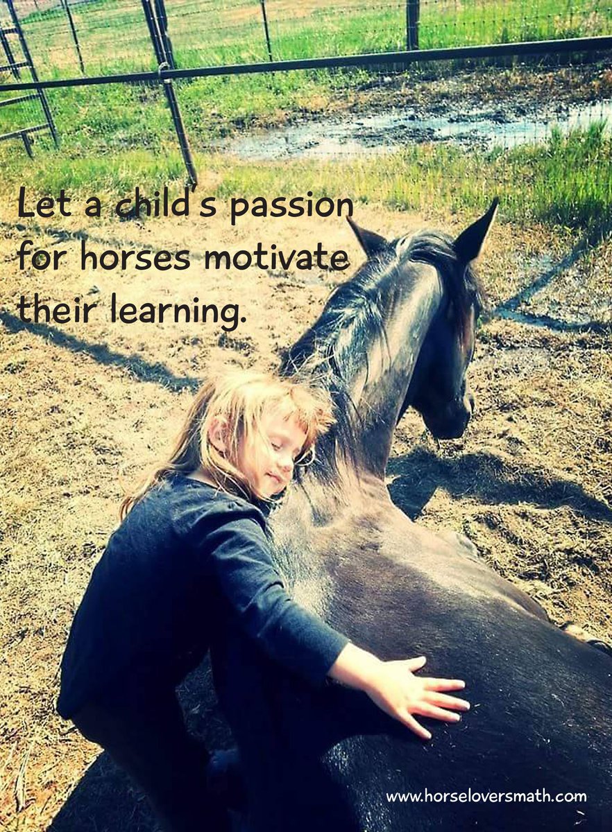 According to the National Assessment of Educational Progress, most U.S. 4th graders are falling behind in math. Do you know any horse crazy kids who struggle with math? Check out Horse Lover's Math. buff.ly/5ty9il2 #mathforkids #horses #homeschool #unschooling #math #STEM
