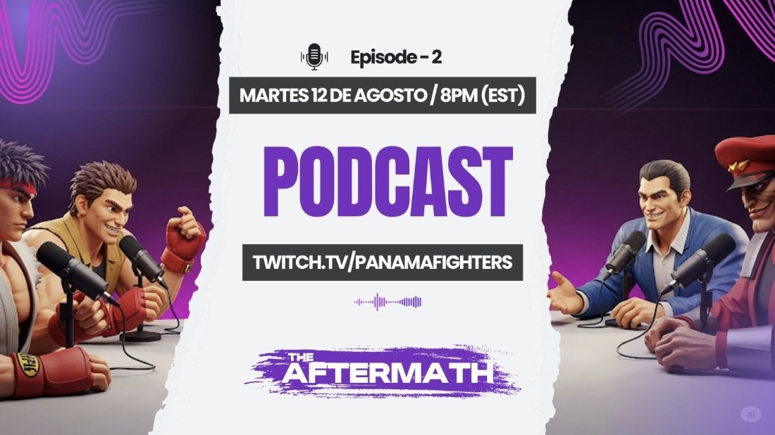 Dont miss our podcast tonight for some serious talk on this past weekend World Warrior results. 🤯👀 <a href="/CapcomFighters/">Capcom Fighters</a> <a href="/CapcomLatam/">Capcom LATAM</a> #LatamFist #StreetFighter6