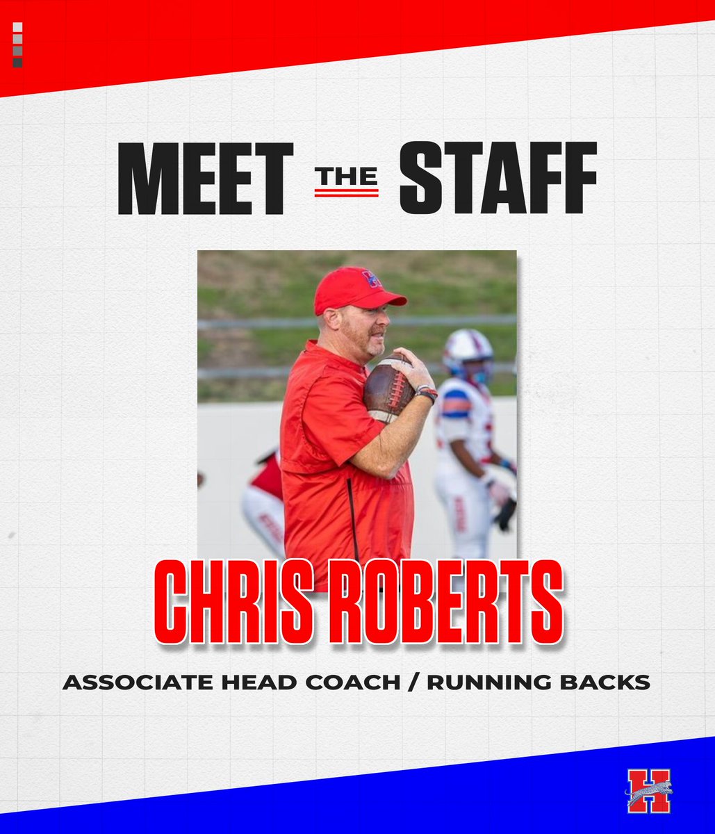 Heritage Football (@heritageftball) on Twitter photo The man who makes it all happen!
Just make sure you put things back where they are supposed to be in the equipment room.
Coach Roberts
Years Coaching: 28
Years at HHS: 7
Fav. Hobby: Cheering on the Baylor Bears
Fav. Candy: Snickers
#FIGHT #GD2BAJ
<a href="/MISD_Athletics/">Midlothian ISD Athletics</a>
<a href="/MidloHeritage/">Heritage HS</a> The man who makes it all happen!
Just make sure you put things back where they are supposed to be in the equipment room.
Coach Roberts
Years Coaching: 28
Years at HHS: 7
Fav. Hobby: Cheering on the Baylor Bears
Fav. Candy: Snickers
#FIGHT #GD2BAJ
<a href="/MISD_Athletics/">Midlothian ISD Athletics</a>
<a href="/MidloHeritage/">Heritage HS</a>