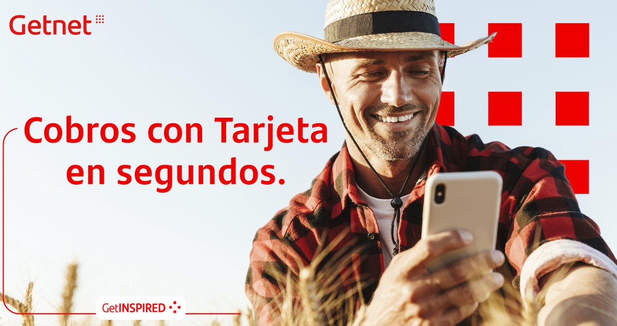 Los cobros más rápidos del oeste se hacen con tu celular 🤠. Lleva tu Terminal a todos lados con G Tapp 📱.

#ElFuturoEsTuyo #Getnet #GetReady