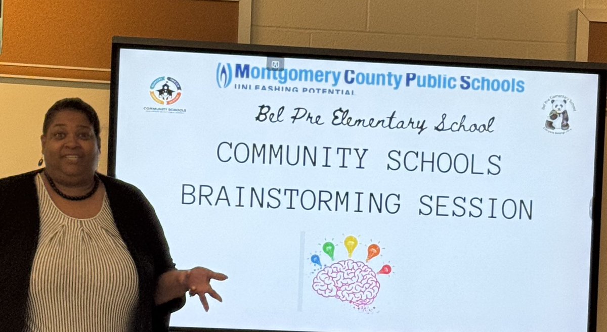 CSL_BelPreElem's tweet image. Today the Bel Pre ES ILT team brainstormed some ideas as to how Community Schools could further support &amp;amp; elevate our children &amp;amp; families in conjunction to the goals in our implementation plan (&amp;amp; SIP) @LearnerDSLI @CSMCPS_Leader @MCPS @CSconnect_MCPS @MCPSEspanol