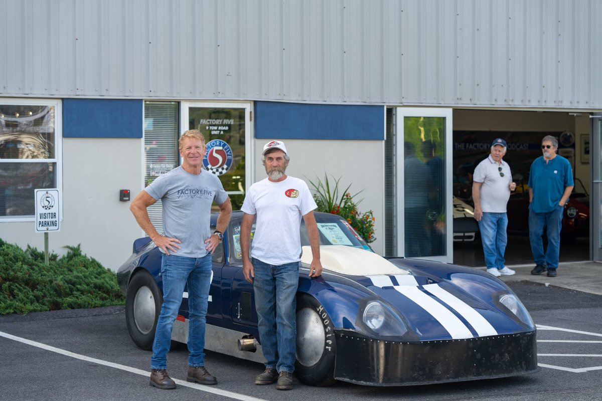 FactoryFive's tweet photo. Mark Maybury’s Coupe is the perfect example of creativity meeting courage. His Coupe hit 230.671 MPH, making it the fastest Factory Five Coupe ever. Built, Not Bought®.
Read more: https://t.co/EpdnPgMIyq
#FactoryFiveRacing #Type65Coupe #230MPH #BuiltNotBought https://t.co/0oxi0gBrJv