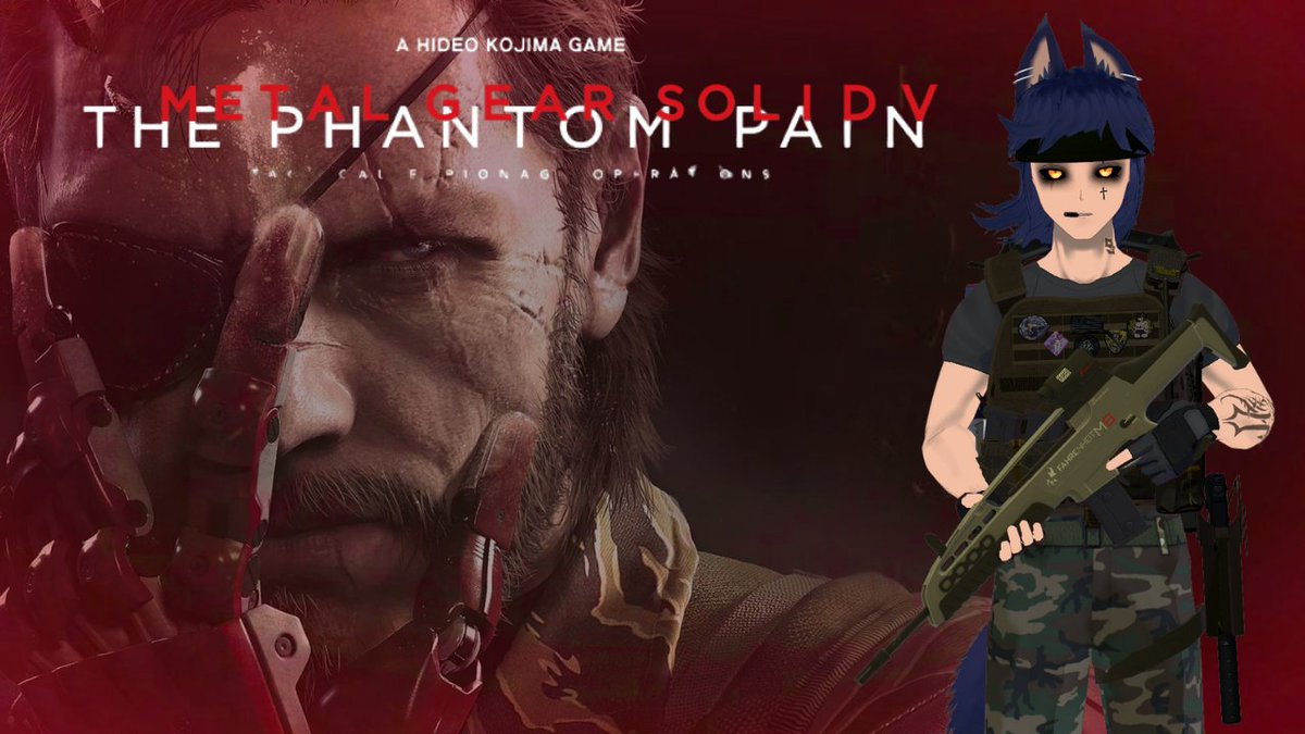LIVE Playing more of MGSV! Hopefully I get to use the Doggo soon! 

twitch.tv/razorwindvt