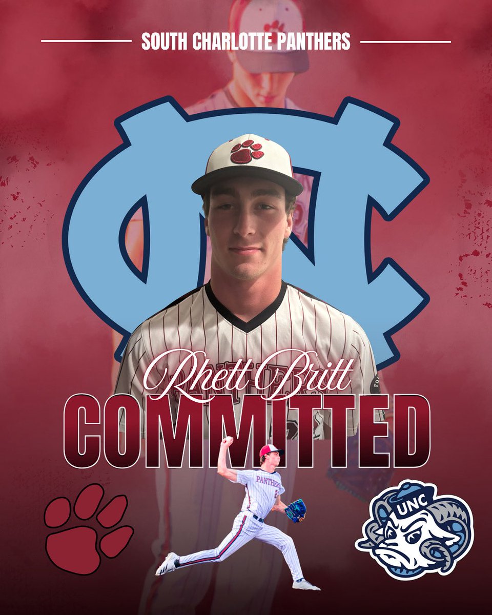 Congratulations to <a href="/RhettBritt3/">Rhett Britt</a> on his commitment to the University of North Carolina at Chapel Hill. 

Rhett has electric stuff ⚡️. 

<a href="/DiamondHeels/">Carolina Baseball</a> || #GoHeels || #SCPDUDES