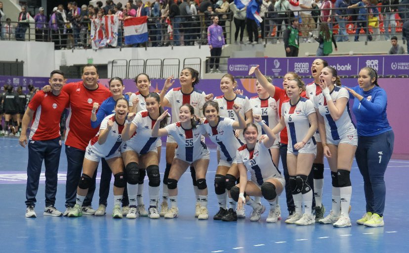 IMPRESIONANTE las chicas del Handball
de Paraguay 🇵🇾 👏🏼👏🏼👏🏼👏🏼👏🏼👏🏼