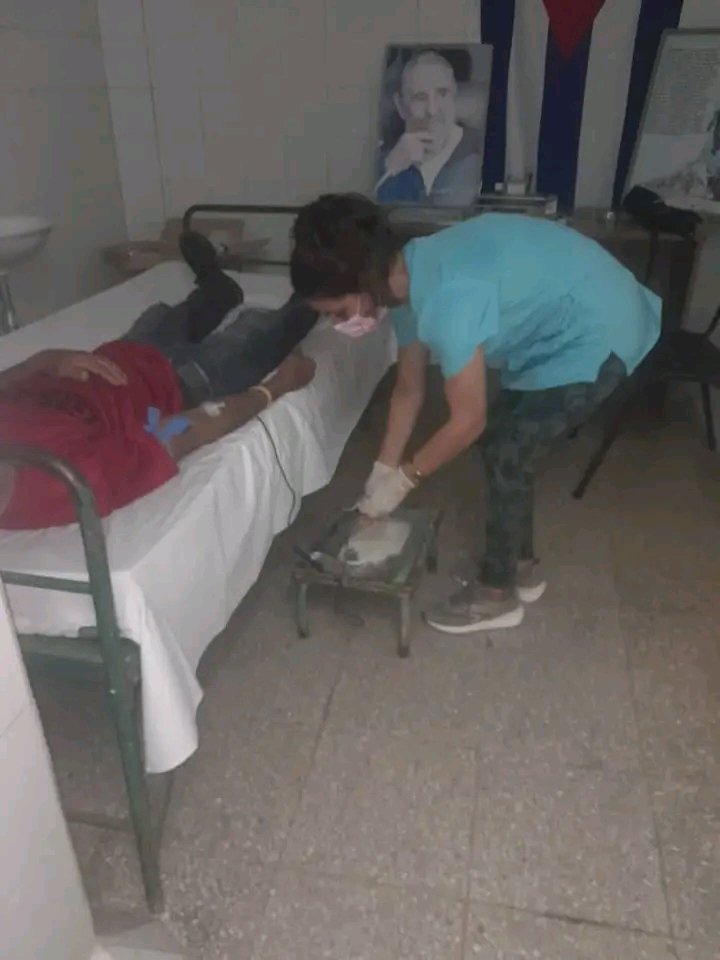 AtencionG6814's tweet photo. En saludo al 99 aniversario del natalicio de nuestro invicto Comandante en Jefe Fidel Castro Ruz realiza el municipio de Gibara Banco de sangre en sus 2 áreas de salud.
#CubaPorLaVida 
#FidelPorSiempre https://t.co/K5ulRF1skP