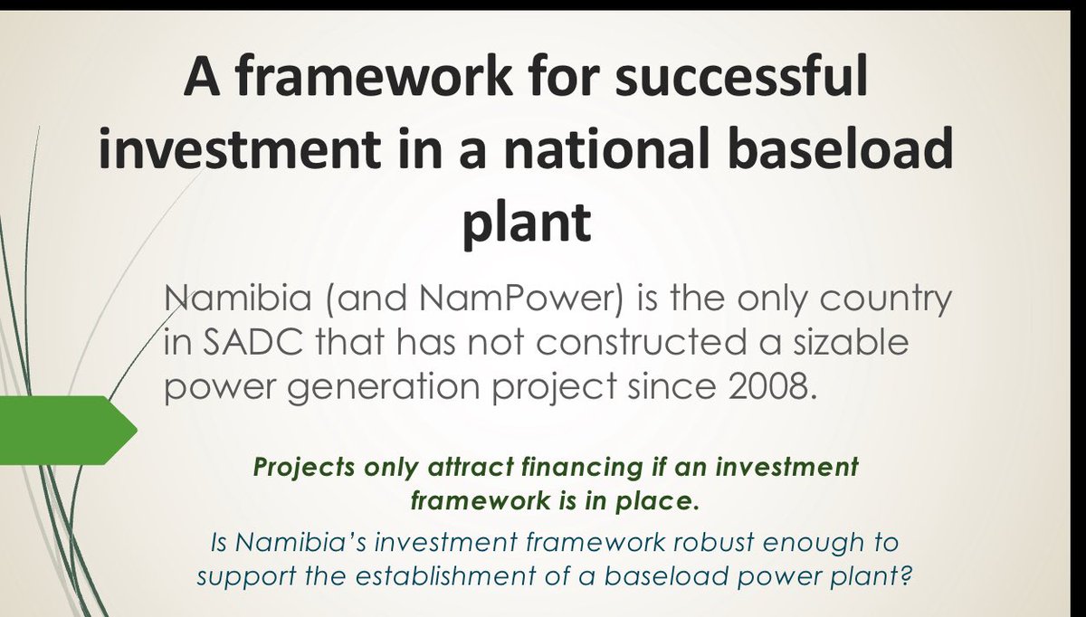 jakuaa's tweet photo. Namibia's Pursuit of a National Baseload Power Generation Facility https://t.co/qsQWktwtlQ