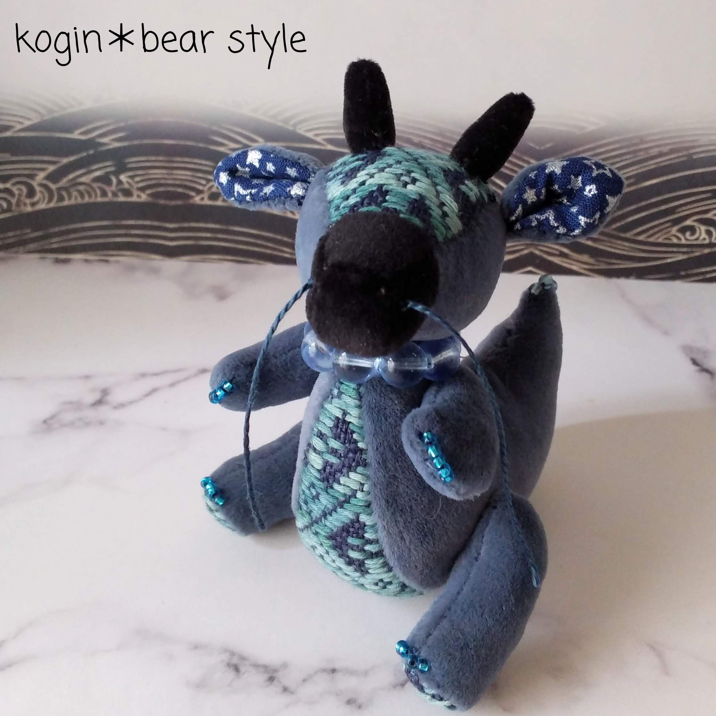 こひろ＠こぎん刺しのテディベア作家 kogin＊bear styl on X