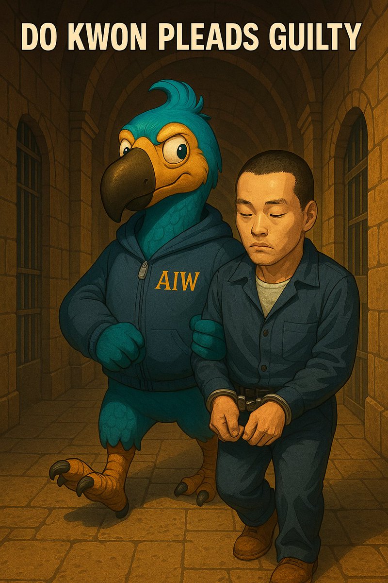 AiwLimited's tweet photo. 🚨 Terraform Labs’ Do Kwon pleads guilty in US court.
130 years → 12 years with plea deal 💥
$19M forfeiture + asset seizure.
May serve half in US, then be sent to Korea.
Final verdict Dec 11 📅
#DoKwon #TerraLuna #TerraCollapse #PleaBargain #CryptoNews #BlockchainFraud #CryptoFraud #USTCrash #LunaCrash #USCourt #InvestmentFraud #SentenceReduction