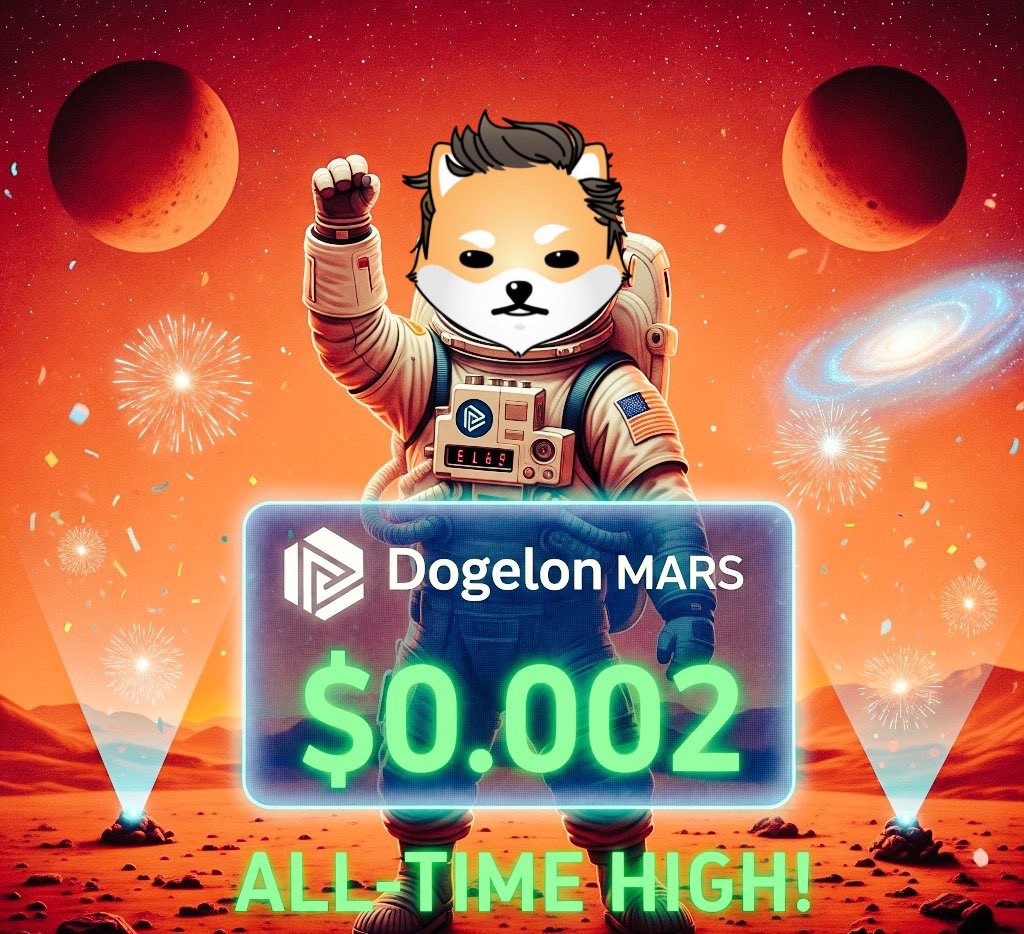 LFG it’s time to goooo all the way up 
$ELON #dogelonmars