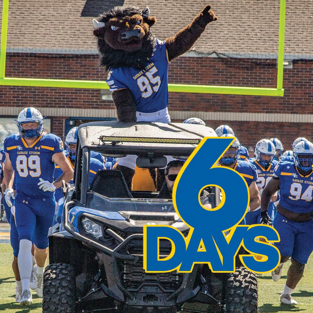 Only 6 days until Southeastern's fall semester starts - with Athletics kicking off soon after! 🎉

Even better - students have free admission to games with their school ID, so get out there and cheer on the SAVAGE STORM! ⛈️

@Gosoutheastern | #TexomasUniversity
