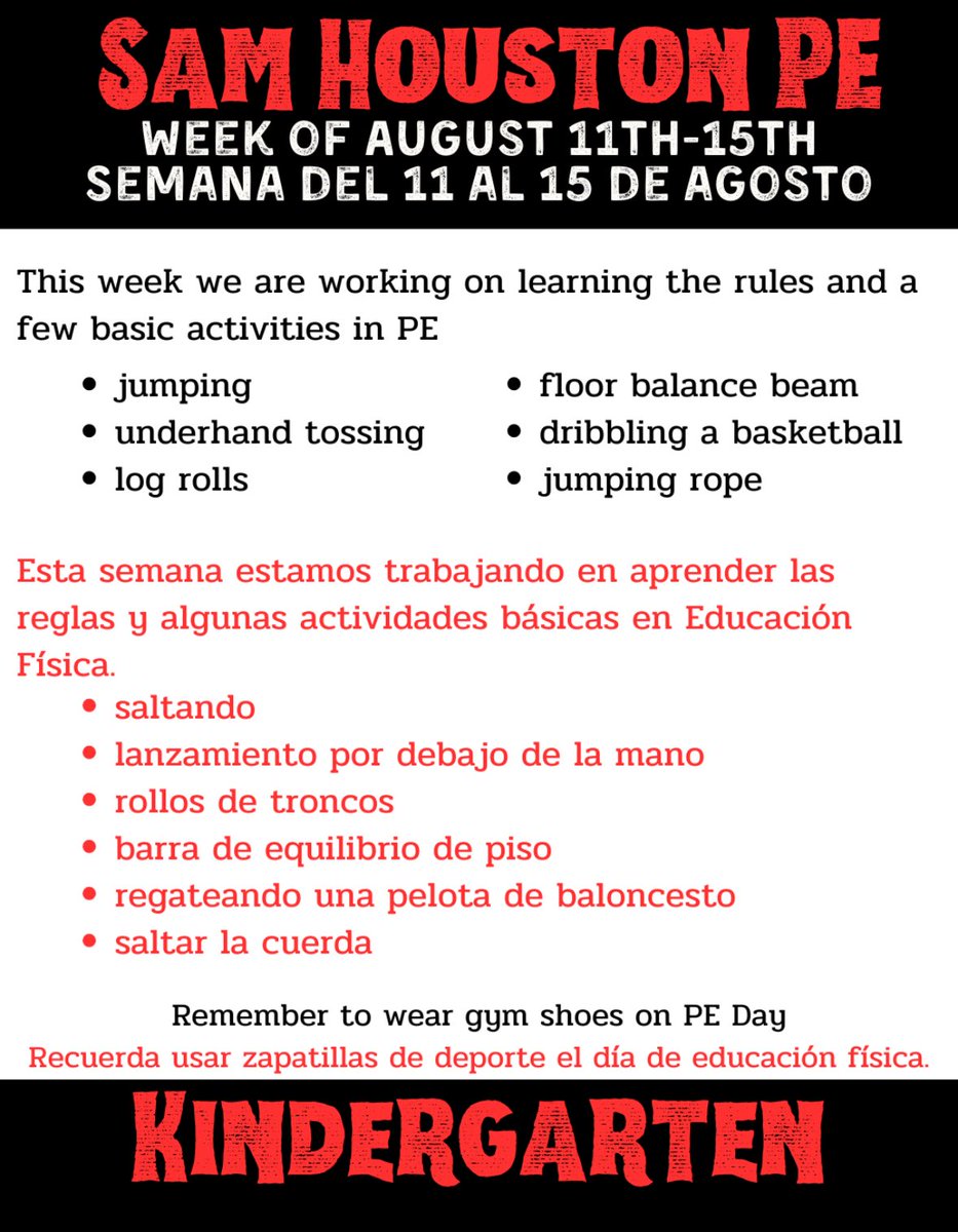 SHEtigertales's tweet photo. SHE PE OF THE WEEK ππ½ββοΈποΈββοΈ
β’
Want to know what's happening in PE this week?? Check out our graphics below! β¬οΈ
#SHEtales #letsgetactive https://t.co/Q5Zq8xNzYj