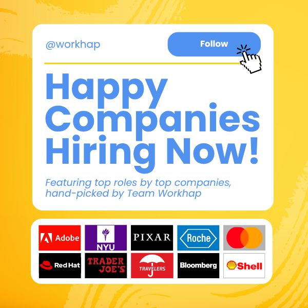 ImShoDewan's tweet image. Need job recos for your next role? Here’s our weekly job board featuring Happy Companies that are HIRING right now:

𝗗𝗶𝗿𝗲𝗰𝘁𝗼𝗿 𝗼𝗳 𝗦𝗿. 𝗟𝗲𝗮𝗱𝗲𝗿 𝗘𝗳𝗳𝗲𝗰𝘁𝗶𝘃𝗲𝗻𝗲𝘀𝘀
Adobe | $144,800 - $301,700
📌Full-time role | On‑Site
📍San Jose, CA, US

𝗖𝗵𝗲𝗳,…