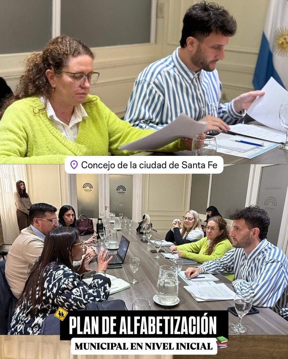 Hoy nos reunimos con la Secretaria de Educación del Gobierno de la Ciudad de Santa Fe para avanzar en el proyecto de alfabetización  municipal.
Un paso importante para seguir impulsando la lectura y el aprendizaje desde lo local.