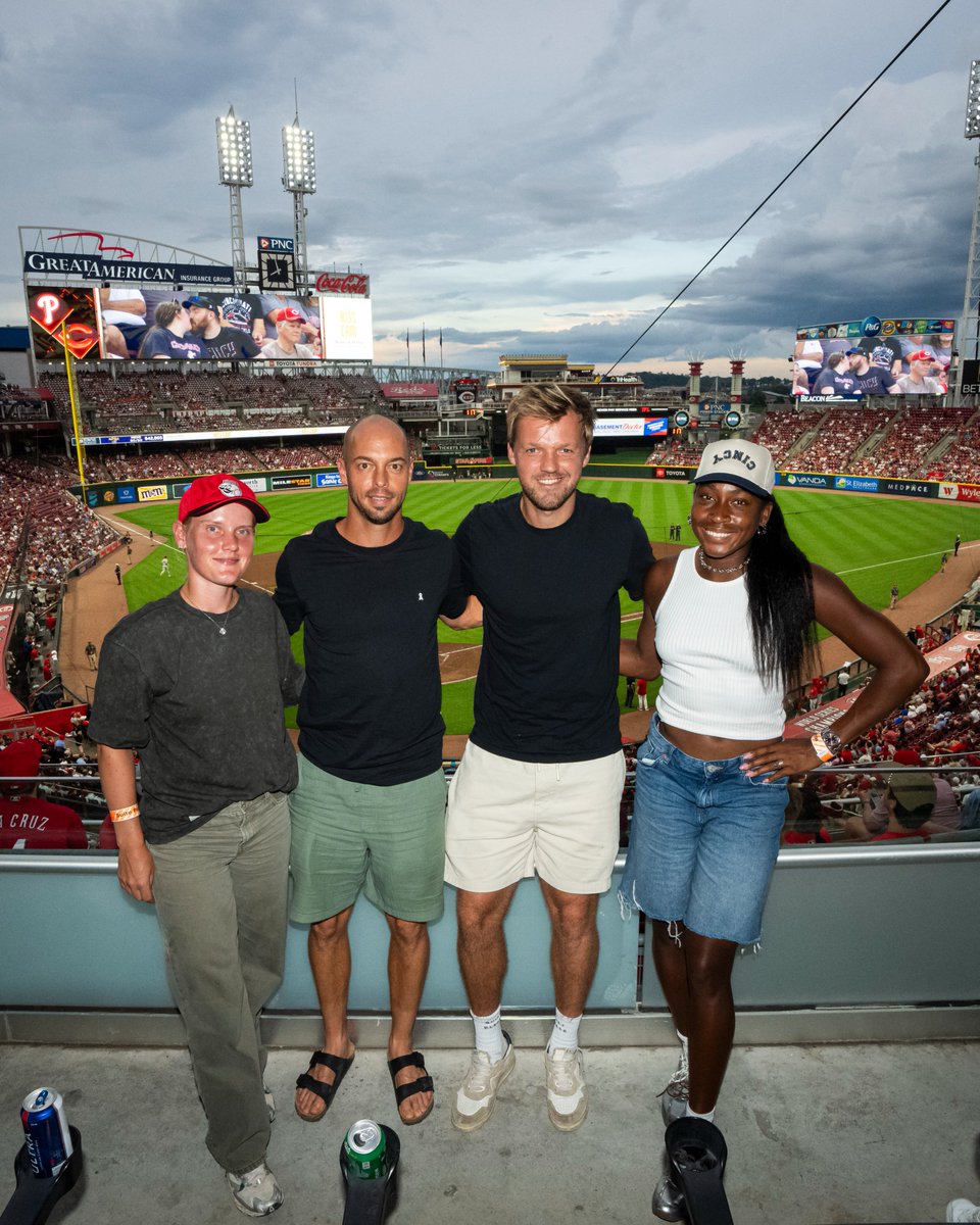 Great to have our friends from the Cincinnati Open with us tonight!