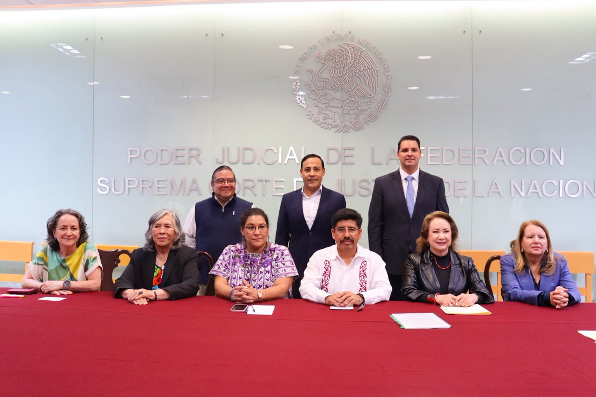 #Comunicado | 📰
Las Ministras y Ministros electos de la Nueva Suprema Corte de Justicia de la Nación avanzan en la elaboración del Plan de Trabajo y los actos a desarrollar el próximo 1 de septiembre de 2025.