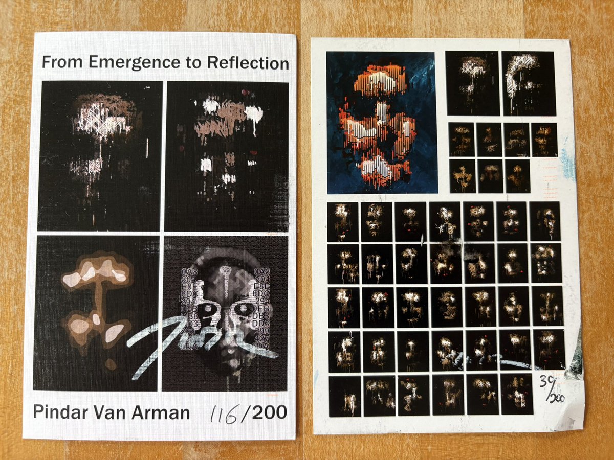 meowski12 (@convobrianhere) on Twitter photo Thanks so much <a href="/VanArman/">Pindar Van Arman π</a>
The new one showed up less beat up by the mail and with a more visible signature
And on my bday π«π« Thanks so much <a href="/VanArman/">Pindar Van Arman π</a>
The new one showed up less beat up by the mail and with a more visible signature
And on my bday π«π«