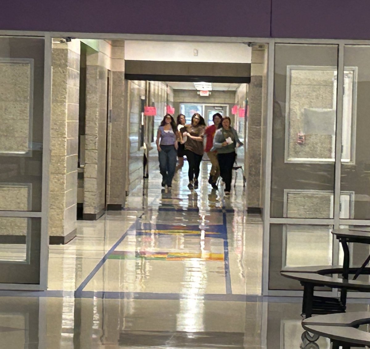 First day back with the best staff <a href="/CRE_Cardinals/">Cedar Ridge Elementary</a> is complete with some speed dating and team challenges!  And of course a scavenger hunt with teams running around the building laughing! #CREateLeaders  #CPSBest #BestStaff