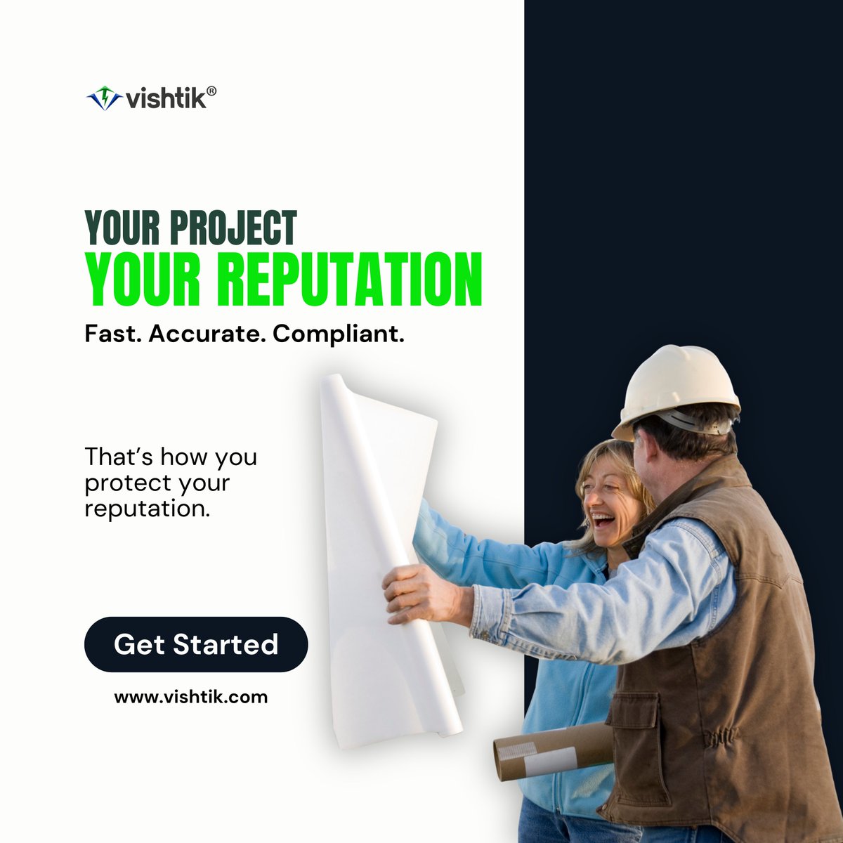VishtikLLC's tweet image. Your projects define your reputation — make sure both are solid.
Vishtik delivers fast, accurate, and compliant solar designs so your reputation stays spotless.

Start now at project.vishtik.com

#SolarDesign #PEStamp #PermitReady #SolarPermit #CleanEnergy #RenewableEnergy