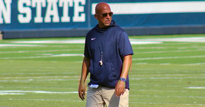 Penn State coach James Franklin discusses preseason camp progress, key players, and team maturity as the program rolls through August.

🎥 / 📝  on3.com/teams/penn-sta…