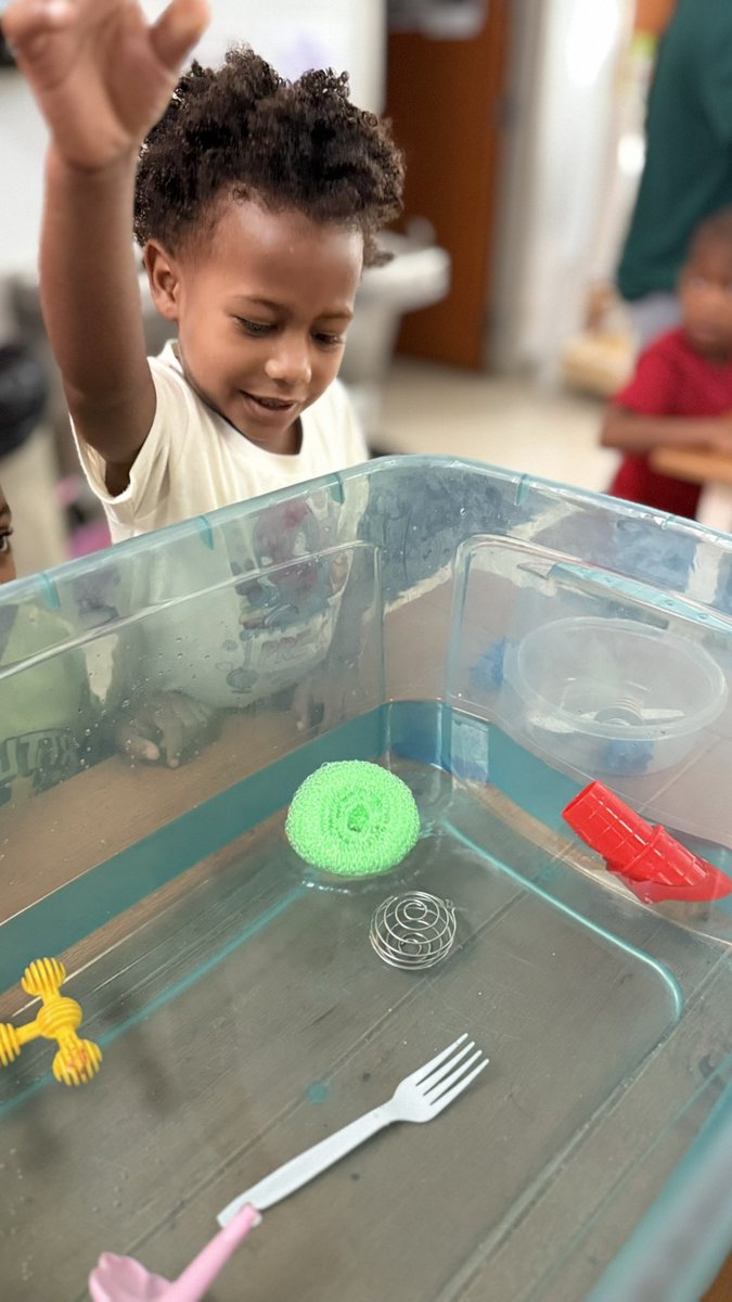 RCPS_EarlyLearn's tweet image. In After school, we conducted a sink or float experiment.
#science #stem #sinkorfloat #dph #pat