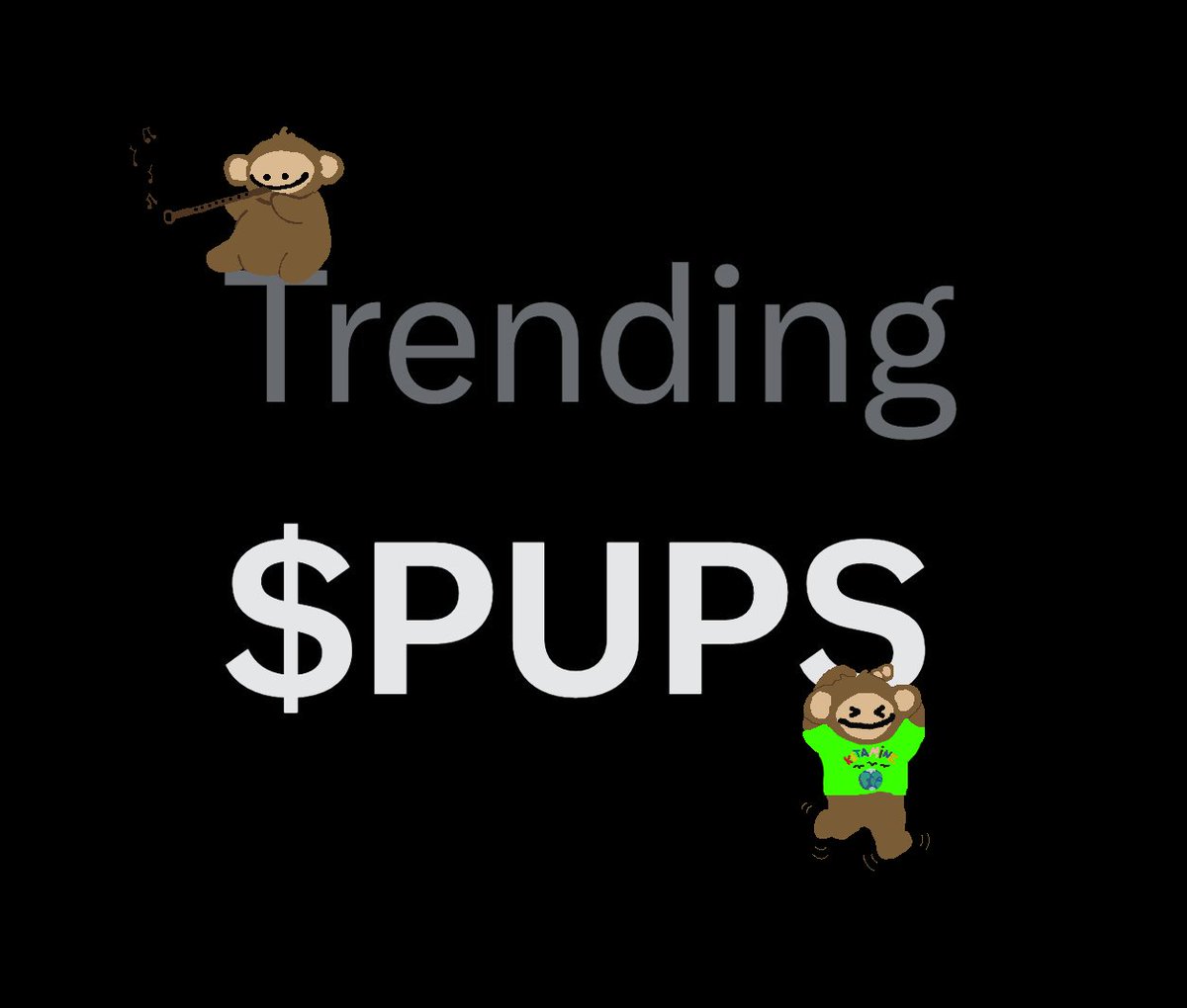 PupsToken's tweet photo. World peace is trending. https://t.co/fdWpZJWubM