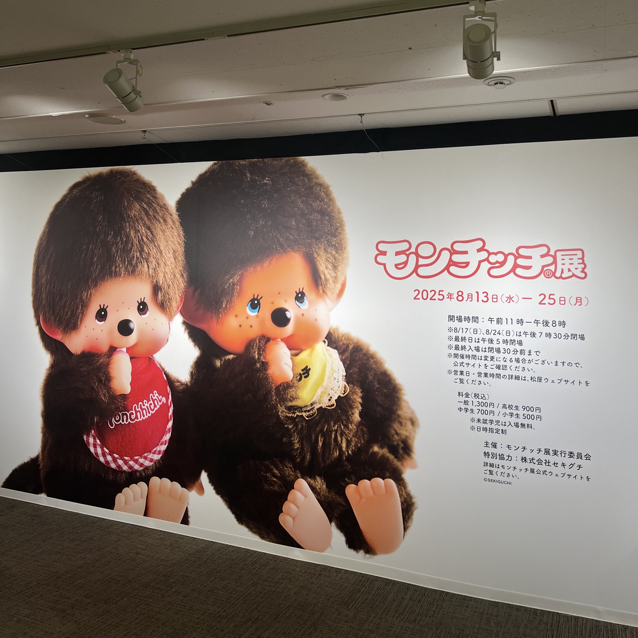 だいなま もちもちぬいぐるみ 原画展 モンチッチ【公式】 on X: 