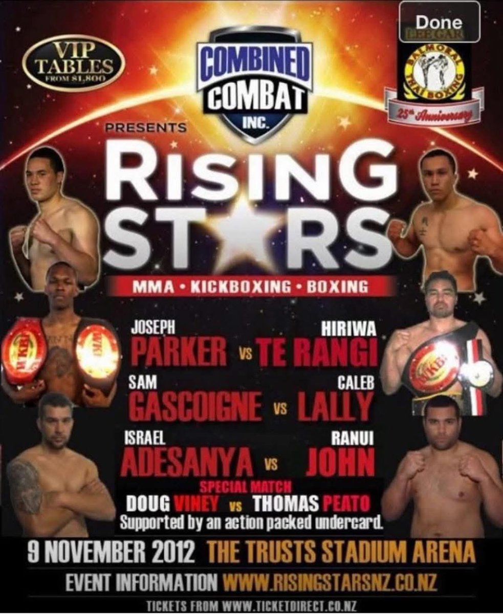 FightBrosNZ's tweet photo. Check out this fight card from 2012 
@stylebender @joeboxerparker @arielhelwani https://t.co/0ZCyULamIE