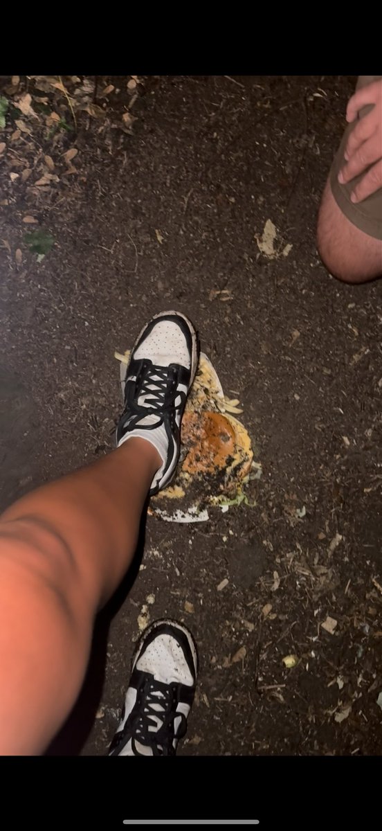 Ellzb3llzxo's tweet photo. This loser begged me to step filthy mud in his McDonald’s before eating it off my shoes 🤭 Do you think he ate the lot? 
Who else is brave enough??? 🫣
DM to see the vid 🔥 https://t.co/FPgsx06aAh