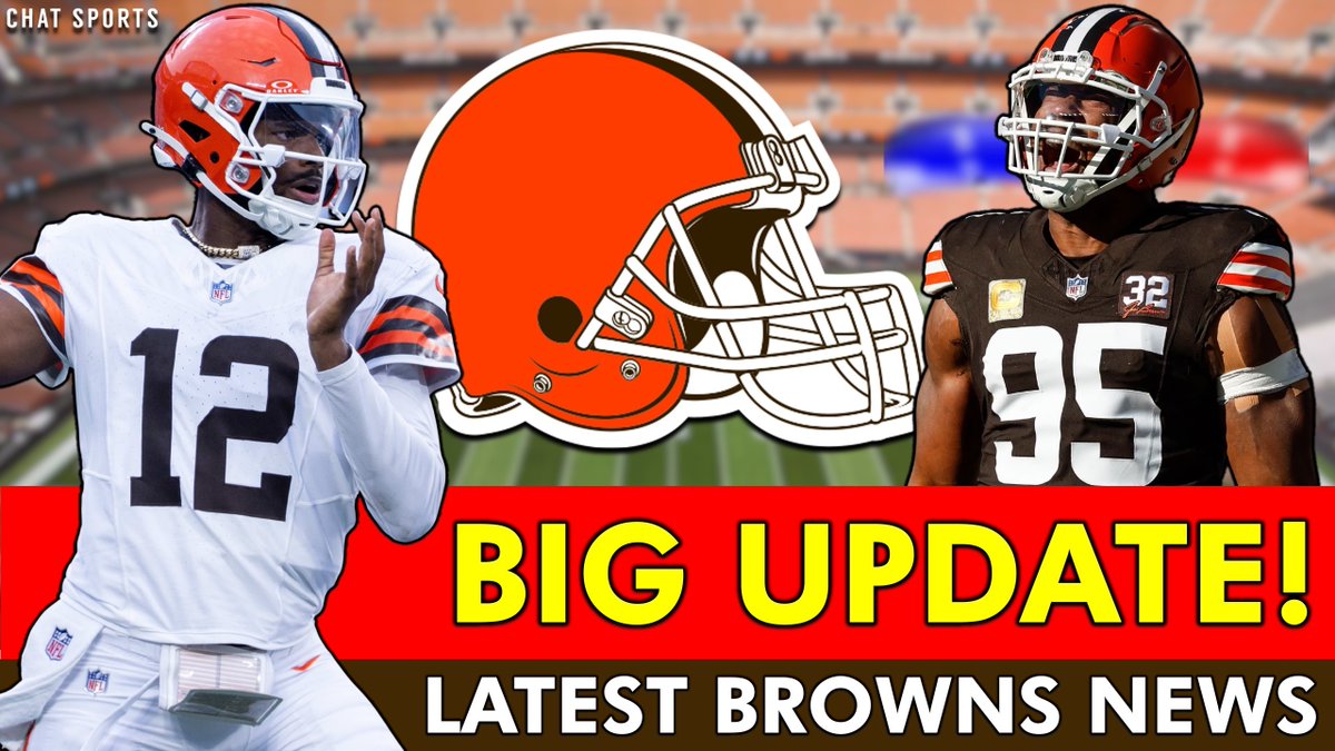 Shedeur Sanders getting the most reps out of all the Browns QBs on Monday, Myles Garrett speeding violation, and a new Browns EDGE rusher being signed is all covered on the latest Browns Report video!

Check it out right here: youtube.com/watch?v=2cyilG…

<a href="/ChatSports/">Chat Sports</a>
