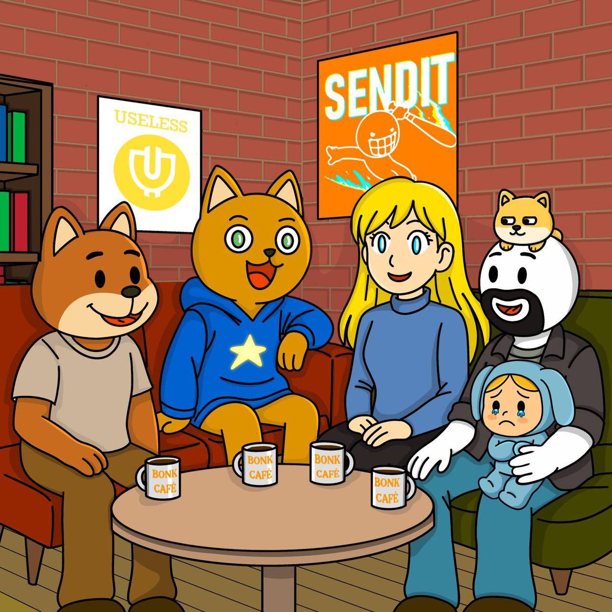 Joe may be average, but he has many friends who are anything but average.
Bonk communities believe in PvE.
Bonk communities believe in building for the average guy.
Bonk communities believe in win and help win.
JOE HELPS JOE ❗️❗️❗️