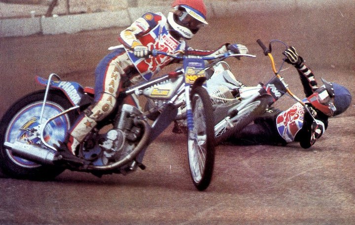 Happiness is 40-38 (@stephen78857051) on Twitter photo Steve Bastable fall's in heat 1 of the England v USA Test Match @ Swindon in 1982. Kenny Carter was also excluded after clashing with Bruce Penhall in the re-run & the USA got a 5-0. Bob Radford is quoted as saying "It was the biggest crowd I have seen @ the Abbey in 20 years". Steve Bastable fall's in heat 1 of the England v USA Test Match @ Swindon in 1982. Kenny Carter was also excluded after clashing with Bruce Penhall in the re-run & the USA got a 5-0. Bob Radford is quoted as saying "It was the biggest crowd I have seen @ the Abbey in 20 years".