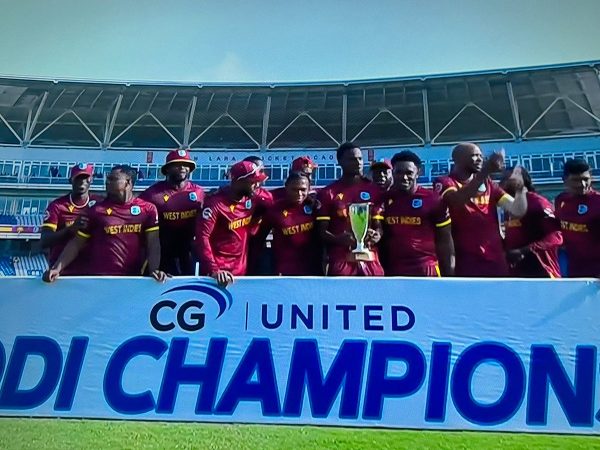 🚨 HISTORY FOR WEST INDIES 🚨

- West Indies for the first time Won an ODI series against Pakistan after 34 Years. 😱

#WIvPAK #PakvsWI #BabarAzam𓃵