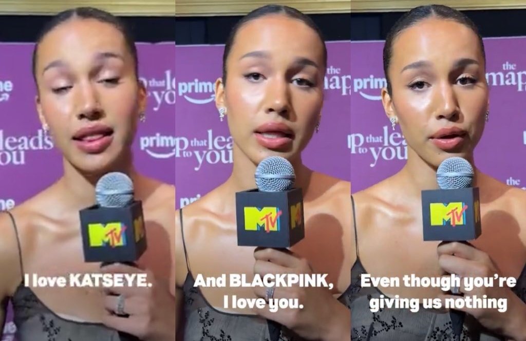 queweaconbpink's tweet photo. ❗RT &amp; REPLY❗

MTV’s decision to post a clip of @SofiaWylie making a disrespectful remark toward @BLACKPINK is unprofessional &amp; unacceptable. Such comments undermine years of work. We urge MTV &amp; Sofia to remove the video &amp; issue a public apology

BLACKPINK Deserves Respect https://t.co/P27kTvtGNa