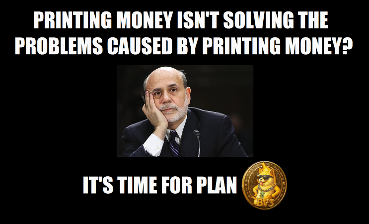 Banav3rse_'s tweet photo. When printing money just makes the mess bigger… 💸🔥
Switch to the smarter option — BV3 🚀 https://t.co/tYRms8n8IE