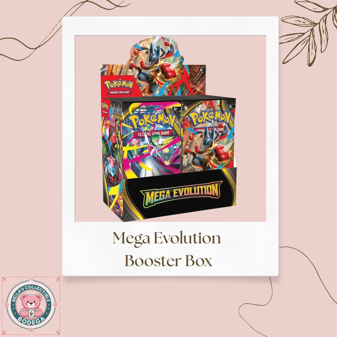BellaPokeCorner (@bellapokecorner) on Twitter photo 🫧 GIVEAWAY 🫧
1 winner will receive 1 Mega Evolution Enhanced Booster Box
How to enter:
✅ Follow <a href="/BellasBodega/">Bella’s Collectible Bodega</a>
✅RT this post
✅Comment your favorite pokemon move! 🥋
Winner will be drawn 09/26
Open to US residents only. 🫧 GIVEAWAY 🫧
1 winner will receive 1 Mega Evolution Enhanced Booster Box
How to enter:
✅ Follow <a href="/BellasBodega/">Bella’s Collectible Bodega</a>
✅RT this post
✅Comment your favorite pokemon move! 🥋
Winner will be drawn 09/26
Open to US residents only.