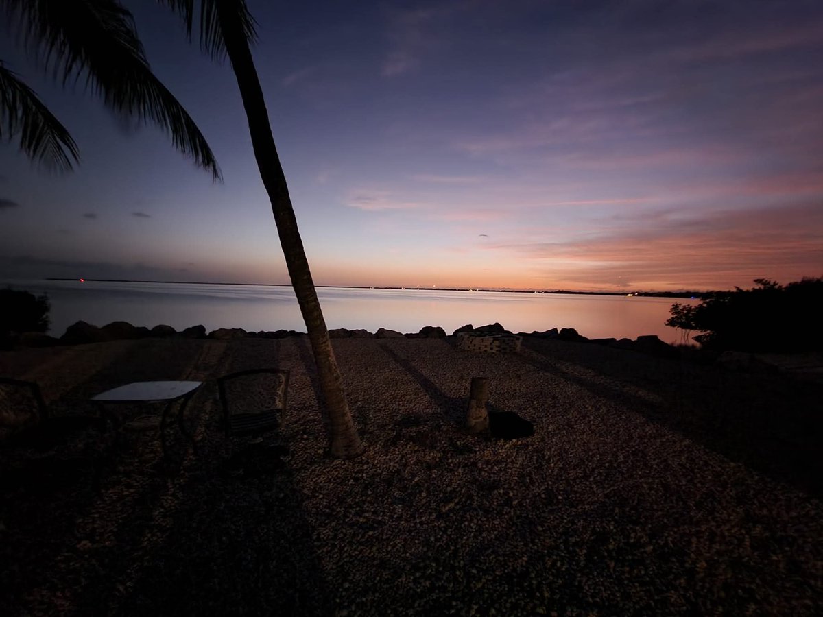 Beautiful evening.  
Cudjoe Key.