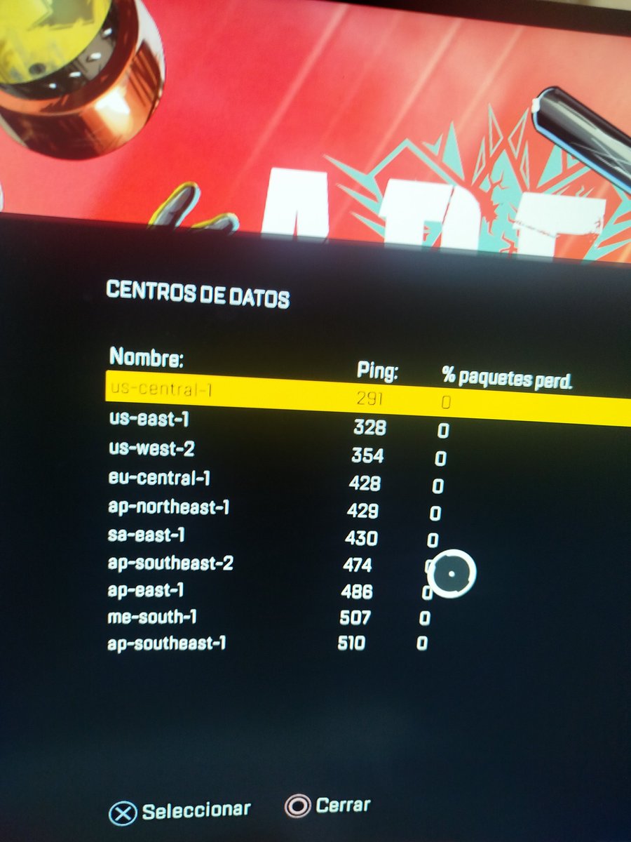 JonOcampo8's tweet photo. @EAlatam hola tengo un problema con el juego de Apex Legends, podrían ayudarme a solucionarlo tengo días con un problema de ping de no menos de 200 a 1000 ya no puedo jugar es lo que me dice la pantalla ya hice de todo hasta cheque si tenía algún ban pero está todo bien gracias https://t.co/K3vIfObYh6