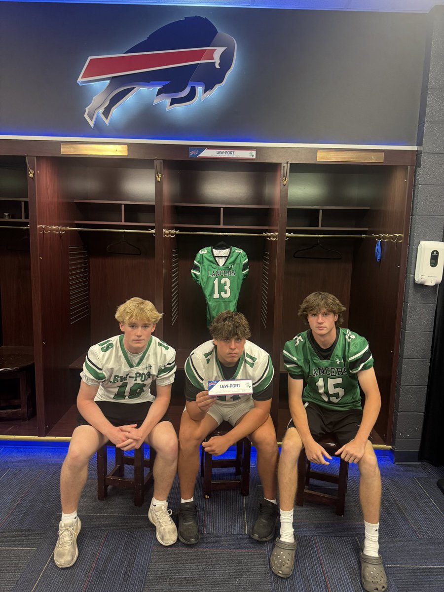 Lew-Port Football tweet media