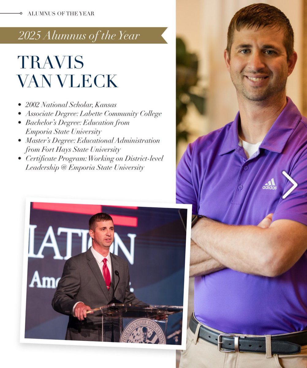 I’m deeply humbled and incredibly proud to be named the <a href="/HoratioAlgerUS/">Horatio Alger Assoc.</a> 2025 Alumnus of the Year. It’s an honor to be part of an organization that does so much for so many. Thank you to the Association for everything you do—you’ve changed my life, and the lives of thousands more.