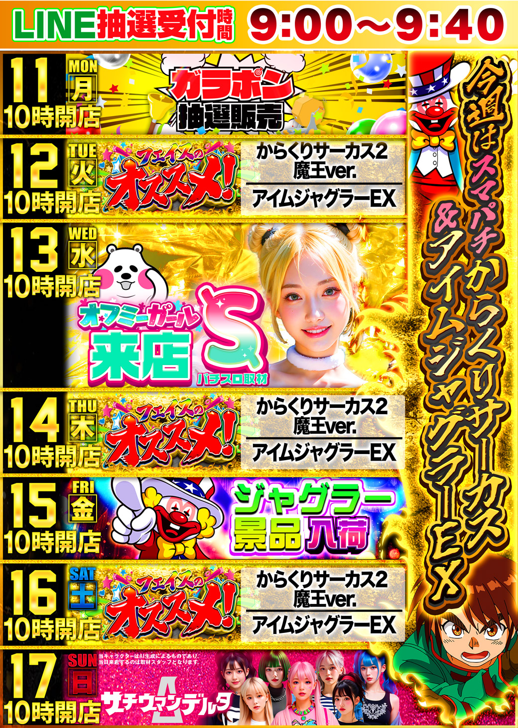 からくりサーカス　1〜35まで からくりサーカスのモードについて徹底網羅！ゾーン狙い・各