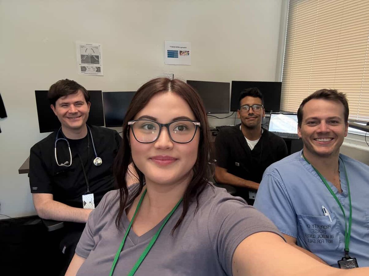 We love keeping up with our graduates as they continue their medical training 🙌

Dr. Sadaf Shefa ('25) is pictured center alongside her attending physician, a medical student, and senior resident physician. Dr. Shefa is completing her residency in Internal Medicine in Boise.
