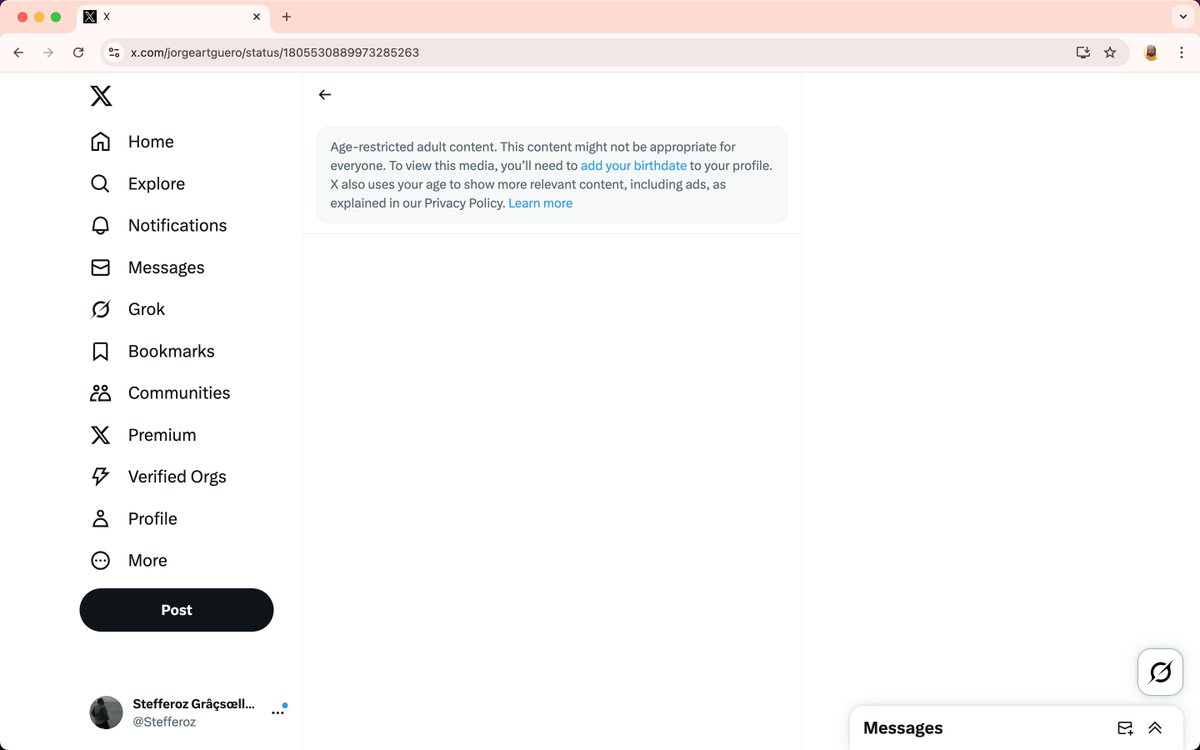 jorgeartguero's tweet photo. @Support can you please remove the false flag of “adult content” from this post?
This is YET ANOTHER ONE attacked by the lame group harassing me. They don't even have to be hacker because your application is providing an obvious silly exploit.
https://t.co/qbUGDXKIWf https://t.co/4pfJahRIK0