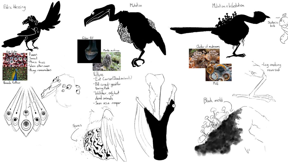 CrownedGecko's tweet photo. CREATURE SKETCHES!! These were so fun to make and explore different shapes and conditions AAAA 
#sketches #creatures #art #ATEOTD https://t.co/zOl2C2ylcX