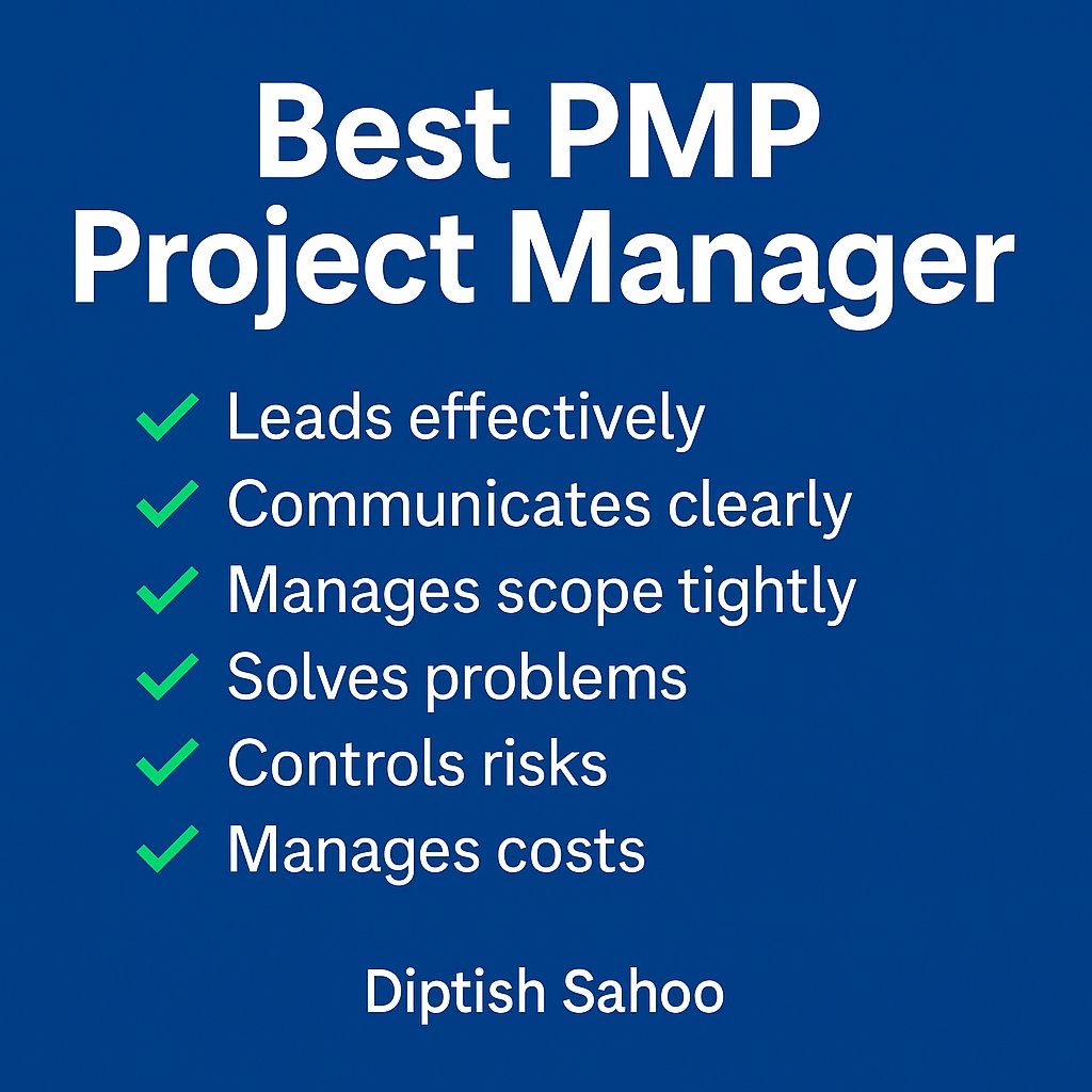 Diptish Sahoo, PMP tweet media