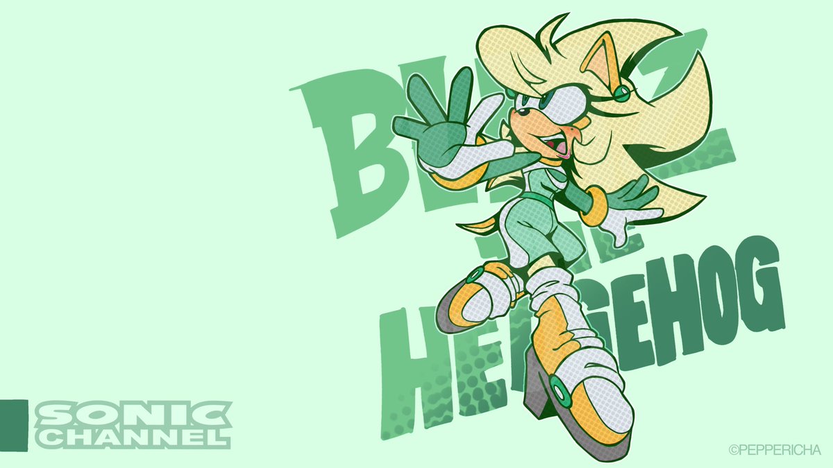 Sonic Channel 2023 Artstyle Practice! + Blitz The Hedgehog (Oc) 
This looked too good to put on my second account