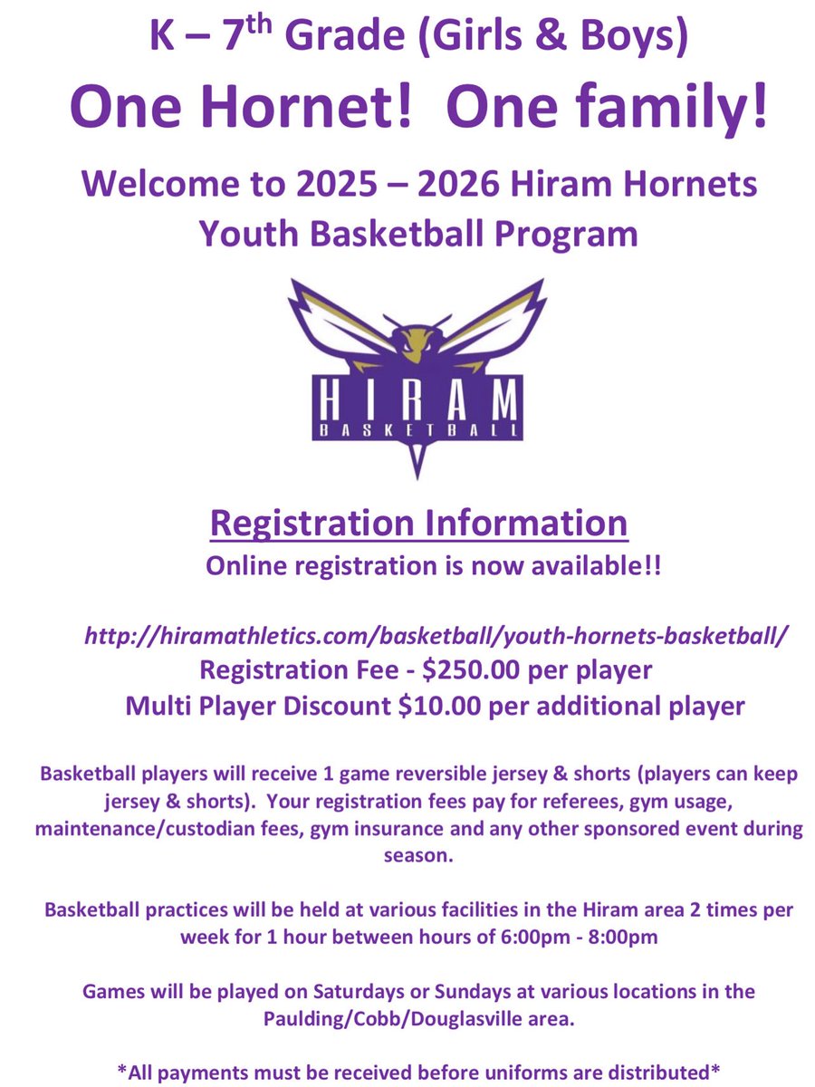 HiramHoops (@hiramhoops) on Twitter photo We’ve started registration for our youth program and it has been great for kids who are starting out and looking for a solid foundation.#HornetNation🐝🐝🐝💪🏾❤️🏀🏀🏀🏀🏀🏀 <a href="/HiramAthletics/">Hiram Athletics</a> <a href="/kb1424/">K. Boyd</a> <a href="/AP_CoachHodge/">Darius Hodge</a> We’ve started registration for our youth program and it has been great for kids who are starting out and looking for a solid foundation.#HornetNation🐝🐝🐝💪🏾❤️🏀🏀🏀🏀🏀🏀 <a href="/HiramAthletics/">Hiram Athletics</a> <a href="/kb1424/">K. Boyd</a> <a href="/AP_CoachHodge/">Darius Hodge</a>